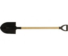 Курс Лопата штыковая с деревянным черенком и V-ручкой 210х280х1245 мм